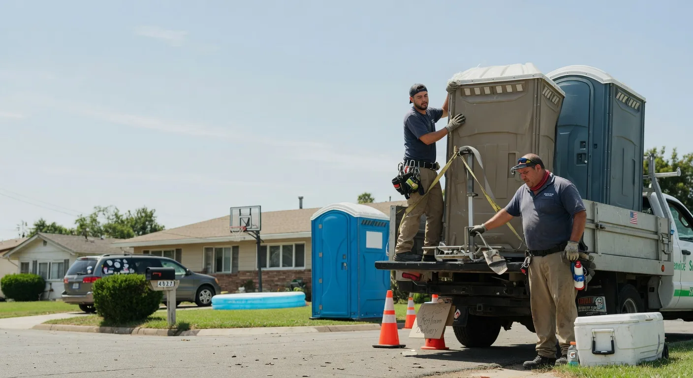 Porta Potty Rental in Bluff Springs, IL near me